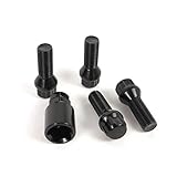 OMP SPEED SATZ VON 4 ANTI-DIEBSTAHL-SCHRAUBEN FELGEN M14X1.5 MIT GEWINDE LÄNGE...