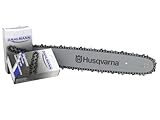 HUSQVARNA Schwert 3/8' 35 cm 1,3 mm + 2 Sägeketten für HUSQVARNA Motorsägen...
