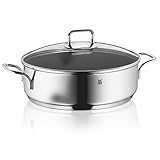 WMF Schmorpfanne 28 cm hoher Rand, Bräter Induktion, Schmortopf mit Deckel...