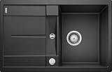 BLANCO METRA 45 S | Granitspüle aus SILGRANIT anthrazit | Einbauart: Einbau von...