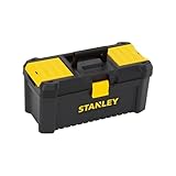 Stanley Werkzeugbox / Werkzeugkasten (16', 20x19,5x41cm, stabiler Werkzeugkoffer...