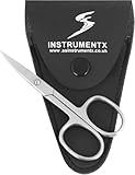 SS INSTRUMENTX Nagelschere, Lama Curva Professionale Maniküre Schere per Uomini...