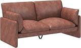 UNIONLINE 3 Seater Sofa, 172 cm, Ledersofa, Couch, groß, modernes...