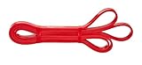 Amazon Basics Fitnessband, Widerstandsband, Rot, 4,5 bis 16 kg (1,27 cm Breite)