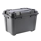 Kreher® Lagerbox Aufbewahrungsbox Bunker Tough mit Deckel und Silikondichtung...