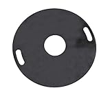 80 cm Feuerplatte mit Tragegriff 5 mm Grill Plancha Feuerschale Grillplatte...