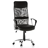 hjh OFFICE 668010 Bürostuhl ARTON 20 Kunstleder Schwarz Home-Office Drehstuhl...