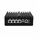 PcZinophyte N150 Mini-PC Firewall-Router 4 LAN i226-V 2,5G NVMe Lüfterloser...