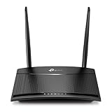 TP-Link TL-MR110 4G LTE Router, 4G Download 150 Mbit/s, WLAN 2,4 GHz 300 Mbit/s,...