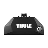 Thule 710600 Set für Dachträger (ohne Beinen), schwarz