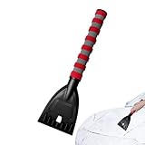 Schneeschaber für Auto – Autozubehör, ergonomisch, tragbar, mit Griff aus...