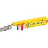 Jokari Kabelmesser (Abisoliermesser m. Hakenklinge - Klinge Titan Nitrid...