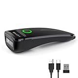 JIAN Boland Bluetooth Mini Barcode Scanner, Tragbarer 1D 2D Code Scanner,...