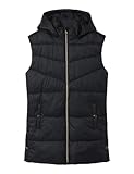 NAME IT Mädchen Nkfmonay Vest Pb Steppweste, Schwarz, 134 EU