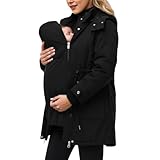 Celanisai Tragejacke Winter Damen Umstandsjacke Umstandsmode Winter 3 In 1...