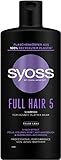 Syoss Shampoo Full Hair 5 (440 ml), Volumen Shampoo für dünnes und plattes...