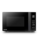 Toshiba MV-AM20T(BK), 800 W, 20 l, Mikrowelle mit 12 Kochvoreinstellungen,...