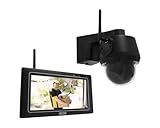 ABUS EasyLook BasicSet Schwenkbare Funk Überwachungskamera Touchscreen Monitor...