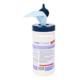 10 Stück Hygoclean Desinfektionstuch alkoholfrei | PP, 200 Stück, blau, L:...