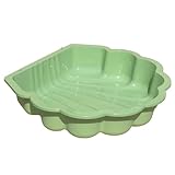 TikTakToo Sand & und Wassermuschel I Sandkastenohne Abdeckung (1-teilig)...