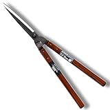 SUIZAN Heckenschere 575mm - Professionelle Japanische Gartenschere für...