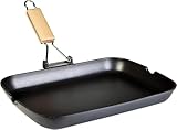 WECOOK! Ecostone Grillpfann Induktion Gewellt, 34 x 24 cm, Antihaftbeschichtung...