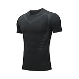 Smatstyle Kompressionsshirt Kurzarm Herren kurzärmliges Funktionsshirt...