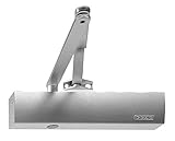 Türschließer GEZE TS4000 TS 4000, silber Komplettpaket inkl. Montageplatte und...