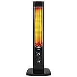 KUMTEL Infrarot Stand Heizstrahler mit Thermostat Infarotheizung für Innen &...