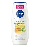 NIVEA Summer Happiness Orange Pflegedusche (250 ml), pH-hautneutrales Duschgel...