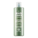 ManCave Koffein Shampoo, 500 ml, Haarshampoos Herren, Shampoo gegen Haarausfall,...