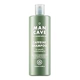 ManCave Shampoo Herren, 500 ml Koffein Shampoo, Shampoo gegen Haarausfall,...