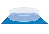 Intex Pool Ground Cloth - Pool Bodenplane - 4,72 m² - Für Easy Set und Frame...