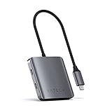 SATECHI USB-C-Hub, 4-Port USBC Hub nur mit Datenübertragung (kein Laden/Video),...