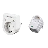 Hama Überspannungsschutz Adapter für z.B. Telefonanlage, Computer, HiFi und...
