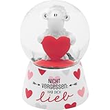 Sheepworld Traumkugel Motiv Hab Dich lieb | Schneekugel, Glas, Höhe 6,5 cm,...