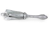 wellenshop Anker Faltklappanker Klappanker Klappdraggen Schirmanker 0,7 kg Stahl...