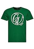 Superdry Herren Vintage Ov Monogram Tee T-Shirt, Oregon Green, M