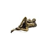 Kunst & Ambiente - Erotische Bronzefigur - Liebespaar beim Sex - signiert von J....