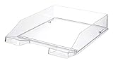HAN Briefablage Klassik TRANSPARENT, 6 STÜCK, Moderne, transparente und...