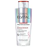 L'Oréal Paris Elvital Bond Repair Shampoo, sanfte Reinigung zur Haarreparatur,...