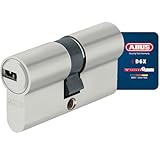 ABUS Profilzylinder D6XNP 30/30 mit 5 Schlüsseln und Code-Karte - Türschloss...