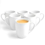 Glasmark KROSNO 1992 Tasse Becher Keramik Set 6 Stück 300 ml Kaffeetasse...