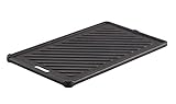 RÖSLE Grillplatte VIDERO G2-P, Hochwertige Grillplatte aus Gusseisen für...