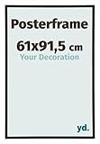 yd. Your Decoration - Bilderrahmen 61x91,5 cm - Schwarz Matt - Posterrahmen aus...