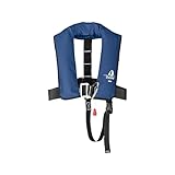 12skipper Kinder-Automatik Rettungsweste ISO 150N, Schwimmweste, Navy