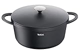 TEFAL TRATTORIA E21853 Schmortopf| Aluguss | Gussdeckel | Antihaft-Beschichtung|...