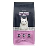 by Amazon Bentonite klumpendes Baby Puder Duft Katzenstreu, 10L, 1er-Pack