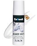 Collonil Sneaker White – Flüssige Schuhcreme 100 ml mit Schwamm-Applikator...