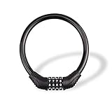 Fahrradschloss mit Zahlen Klein, 4 Stellig Kabelschloss Fahrrad Kettenschloss...